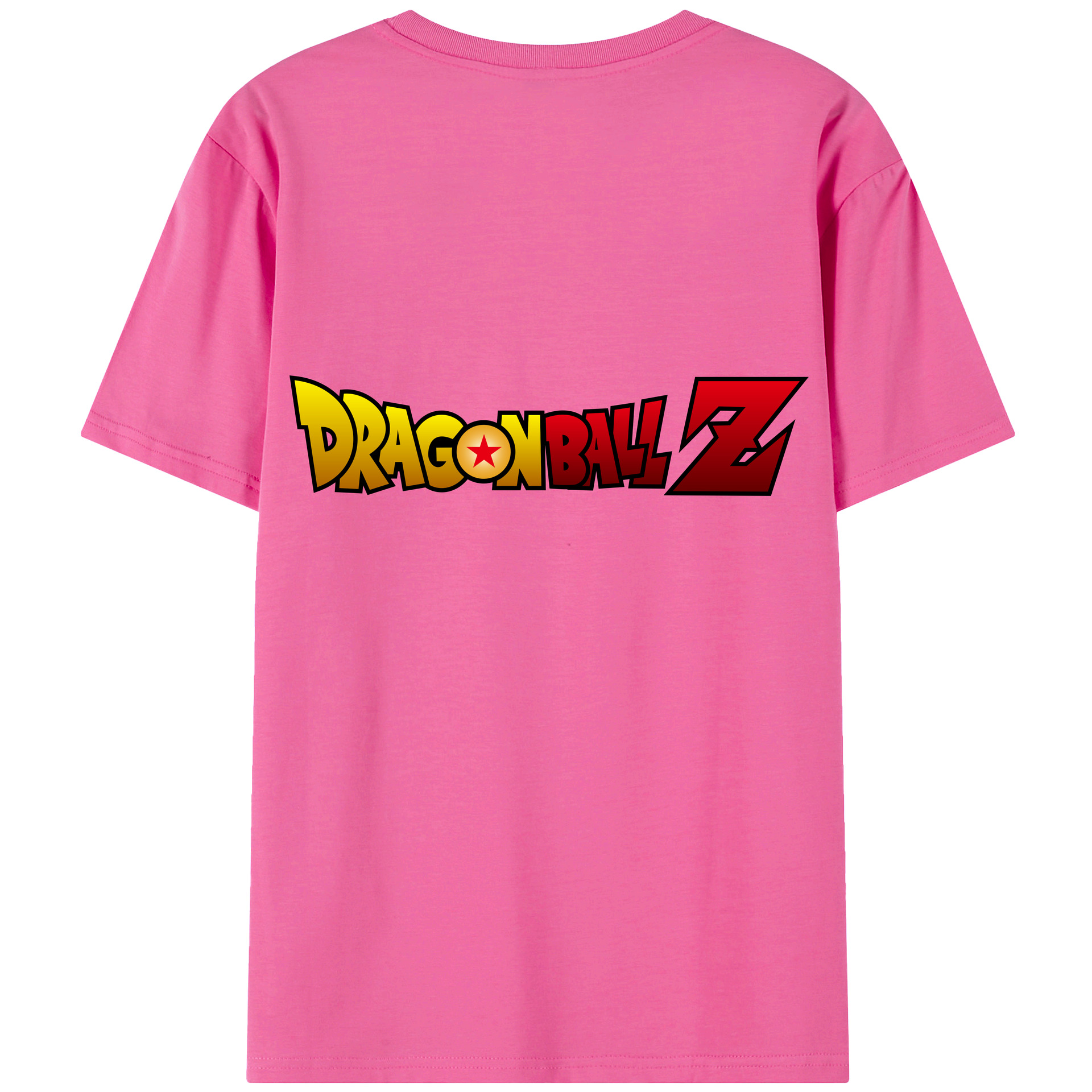 （画像用） ドラゴンボール DRAGON BALL レディース半袖Tシャツ(バックプリント)